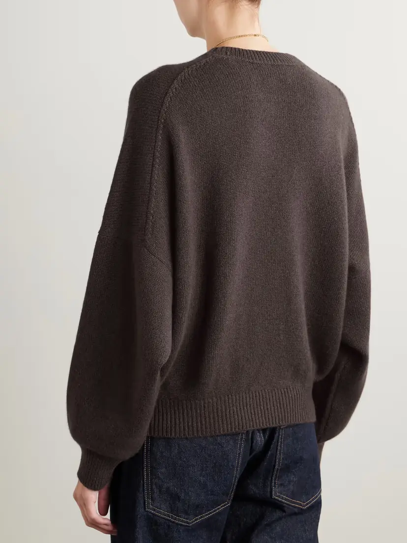 Khaite Margaux Oversized Cashmere Sweater | Thumbnail 3 Khaite Margaux Oversized Cashmere Sweater | Thumbnail 3