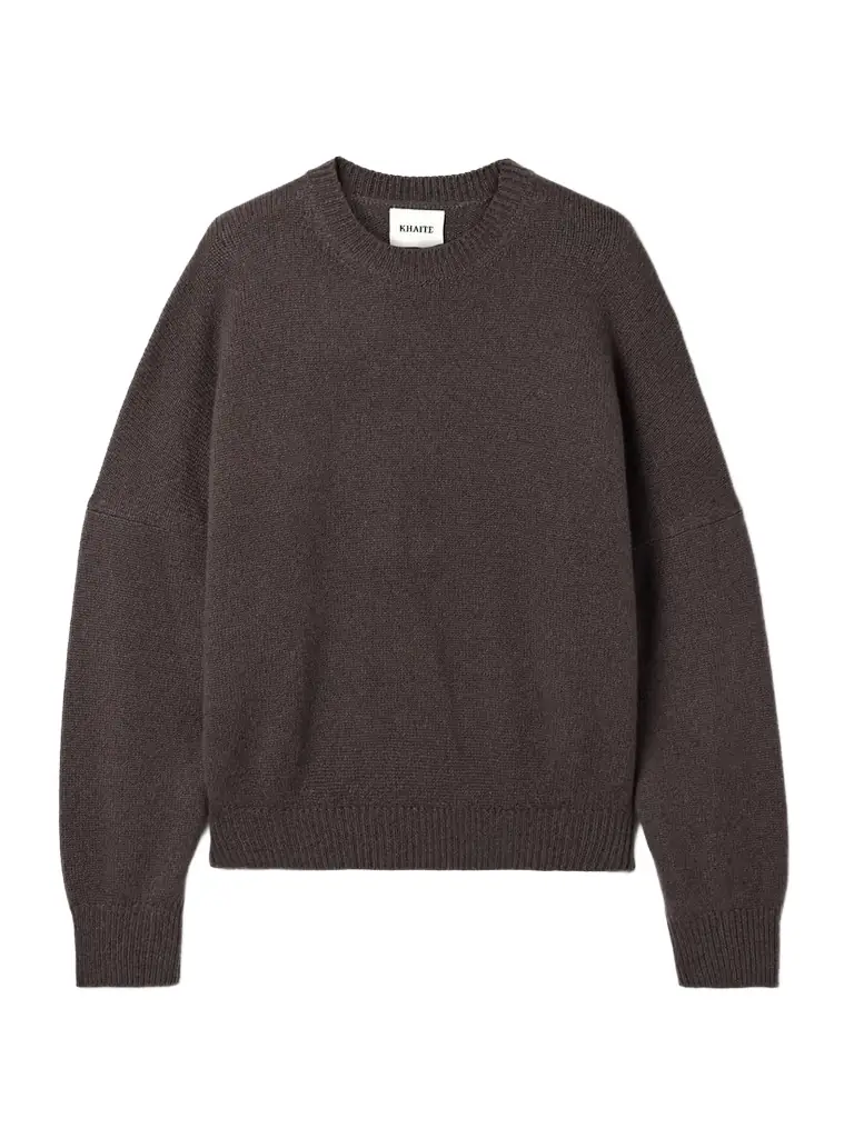 Khaite Margaux Oversized Cashmere Sweater | Image 1 Khaite Margaux Oversized Cashmere Sweater | Image 1