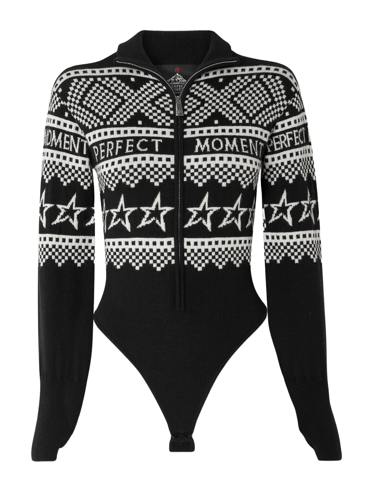 Holiday Intarsia Merino Wool Bodysuit