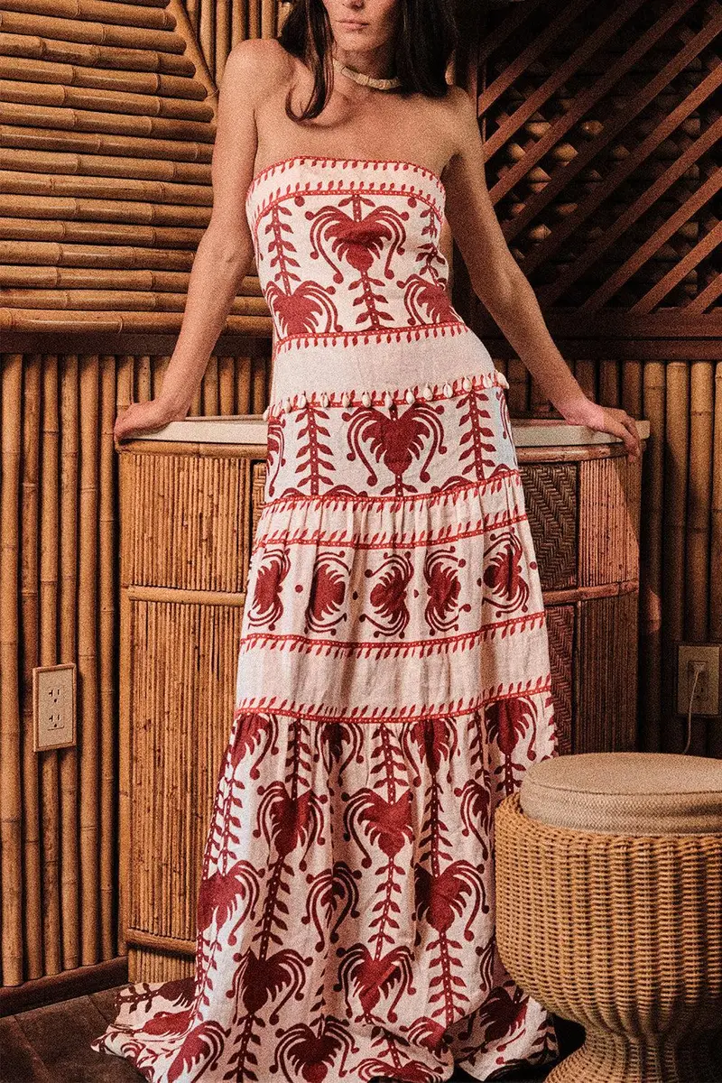 Johanna Ortiz Another Chance Maxi Dress | Thumbnail 2