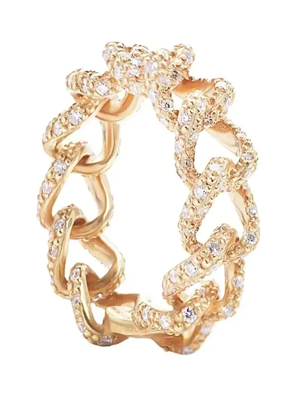 Diamond Link Design Ring Diamond Link Design Ring
