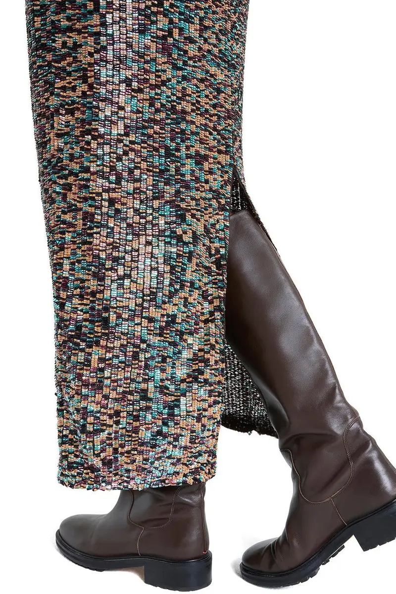 TWP Sylkie Skirt - Dark Chocolate | Thumbnail 4