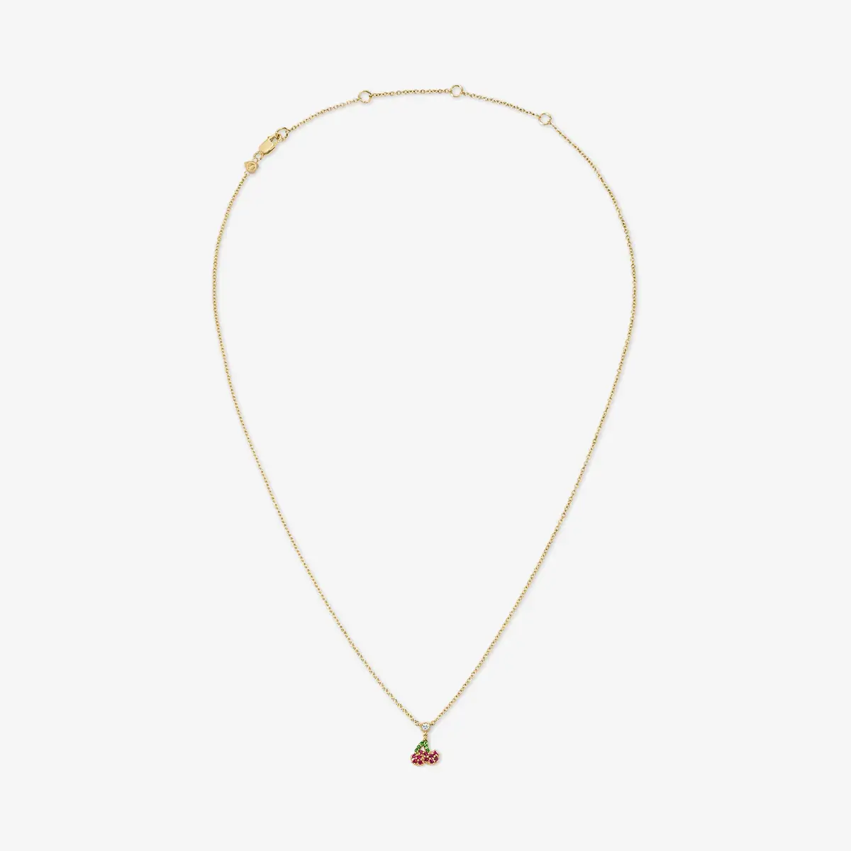 Stephanie Gottlieb Cocktail Cherry Chain Necklace | Thumbnail 2 Stephanie Gottlieb Cocktail Cherry Chain Necklace | Thumbnail 2