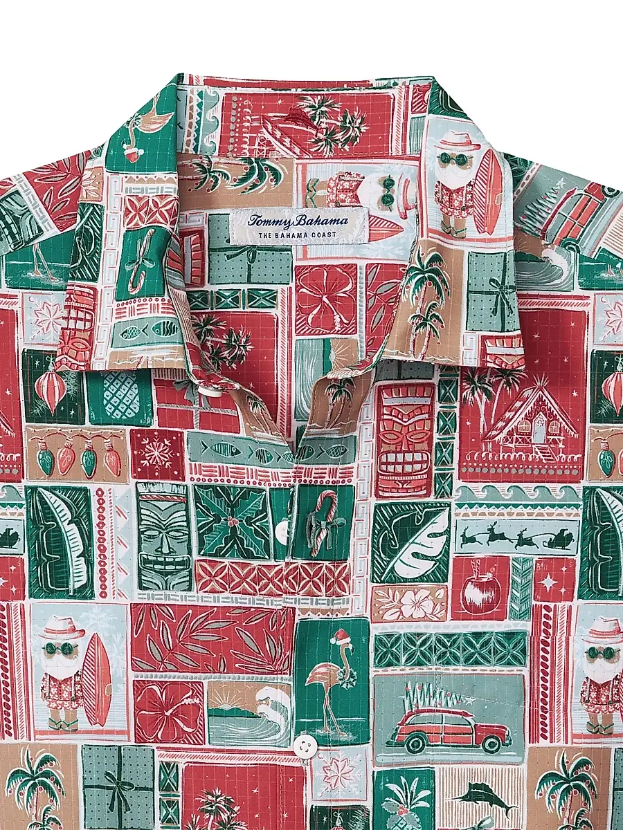Tommy Bahama Men's Bahama Coast Gift Wrap Shirt | Thumbnail 2 Tommy Bahama Men's Bahama Coast Gift Wrap Shirt | Thumbnail 2