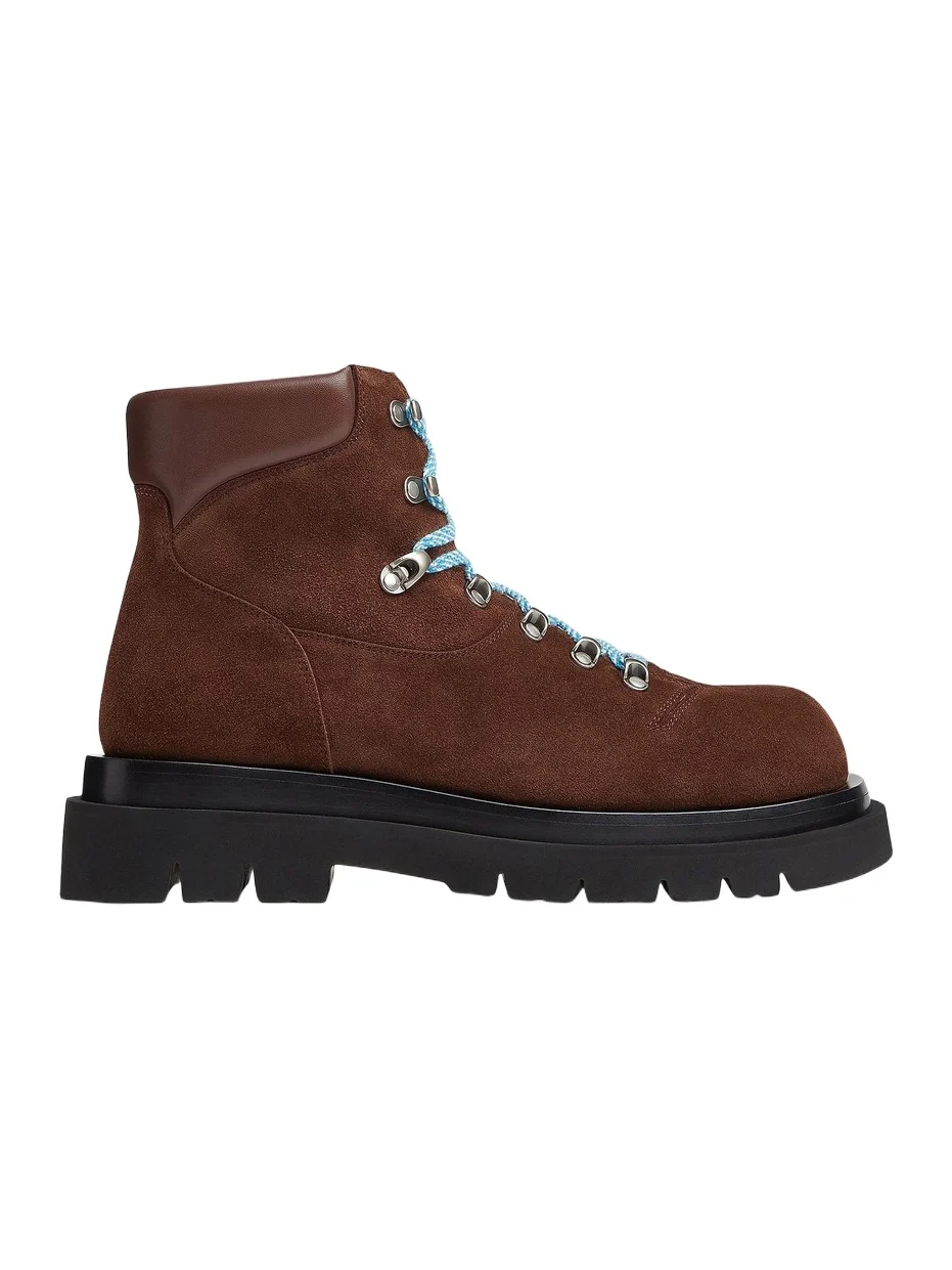 Bottega Veneta Men's Suede Hiking Boots