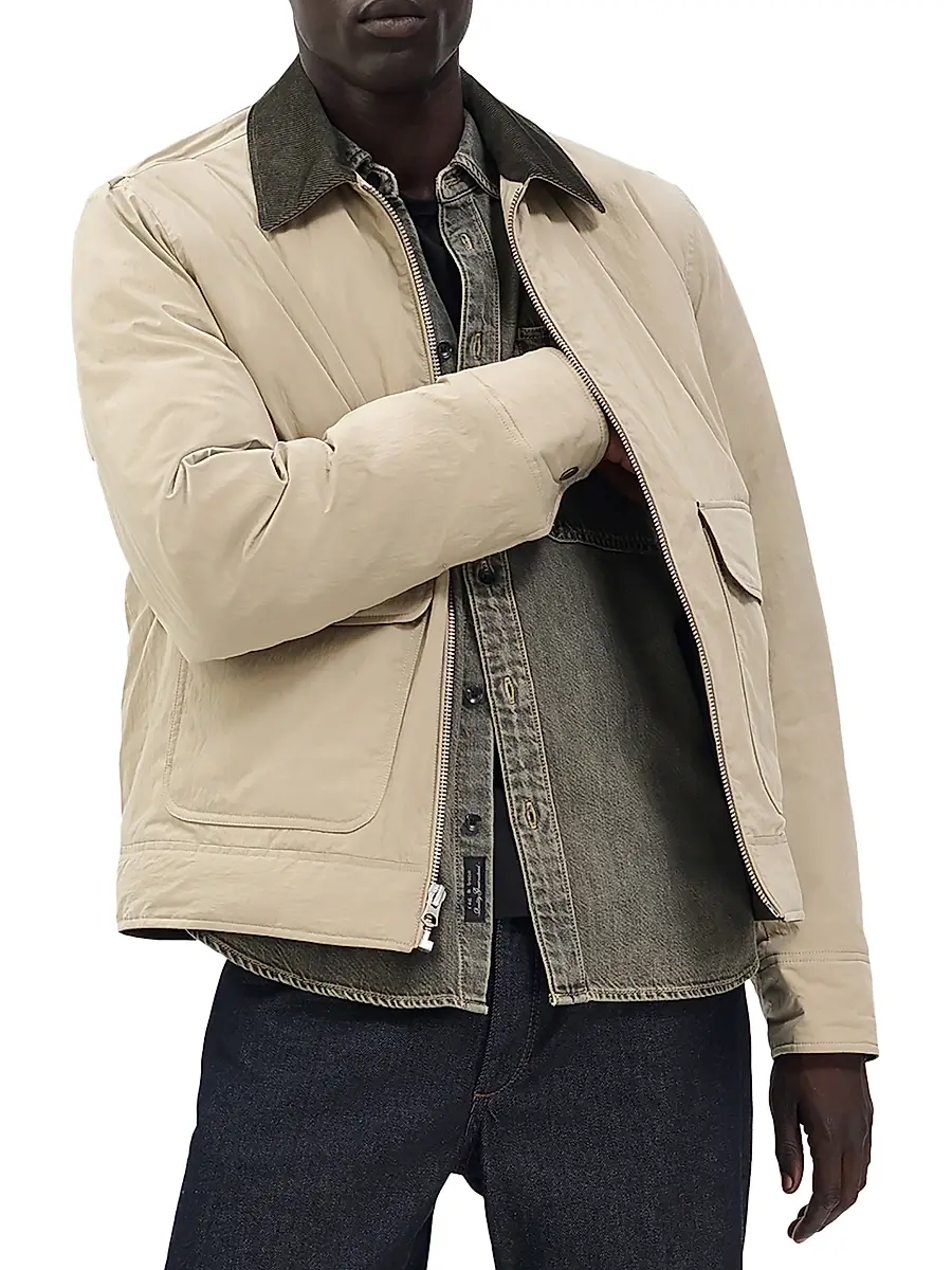 rag & bone Men's Derrick Cotton-Blend Jacket | Thumbnail 4 rag & bone Men's Derrick Cotton-Blend Jacket | Thumbnail 4