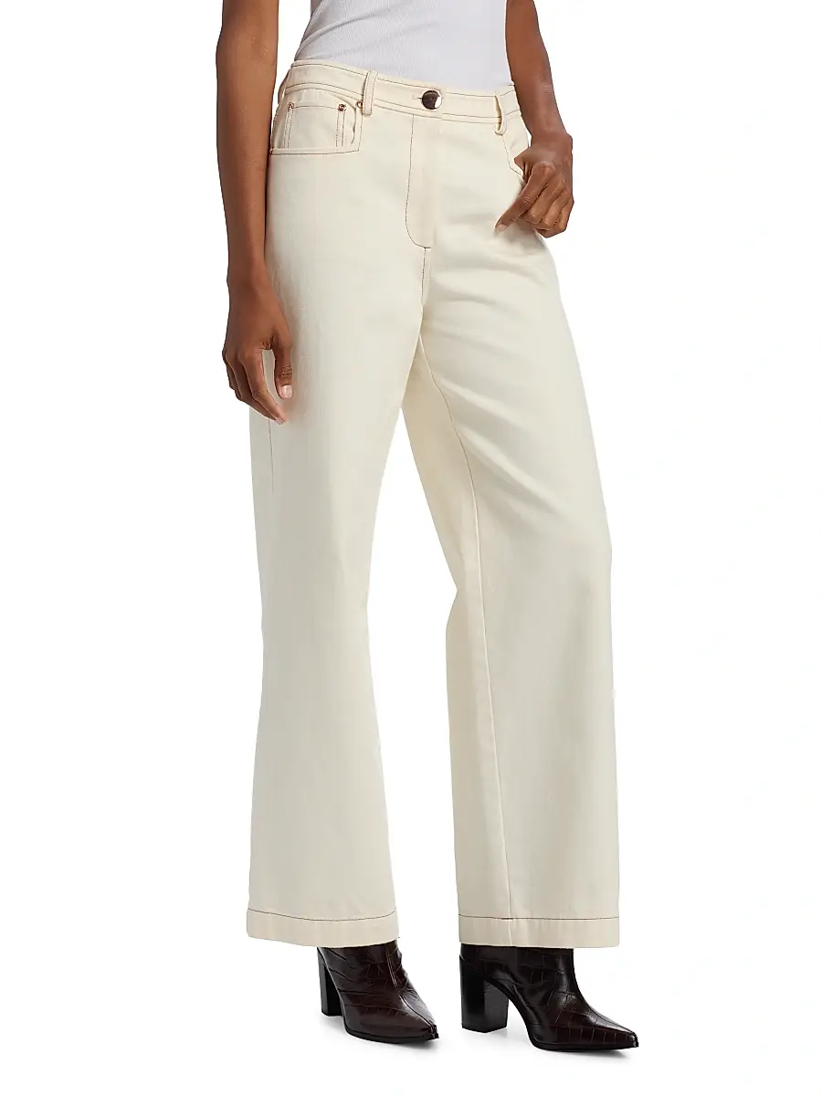Toccin Women's Blaire Weekend High-Rise Wide-Leg Jeans | Thumbnail 4 Toccin Women's Blaire Weekend High-Rise Wide-Leg Jeans | Thumbnail 4