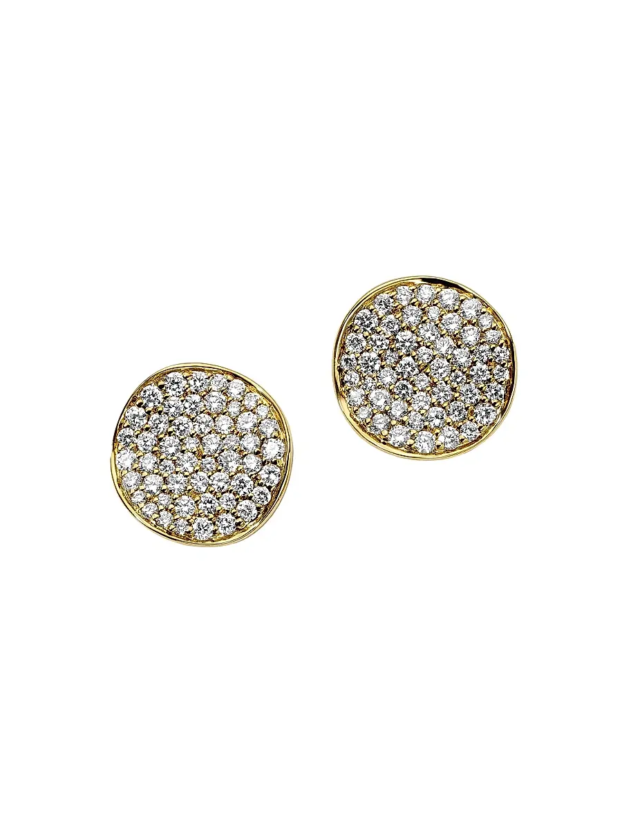 Women's Stardust 18K Yellow Gold & 0.51 TCW Diamond Stud Earrings - Gold Women's Stardust 18K Yellow Gold & 0.51 TCW Diamond Stud Earrings - Gold