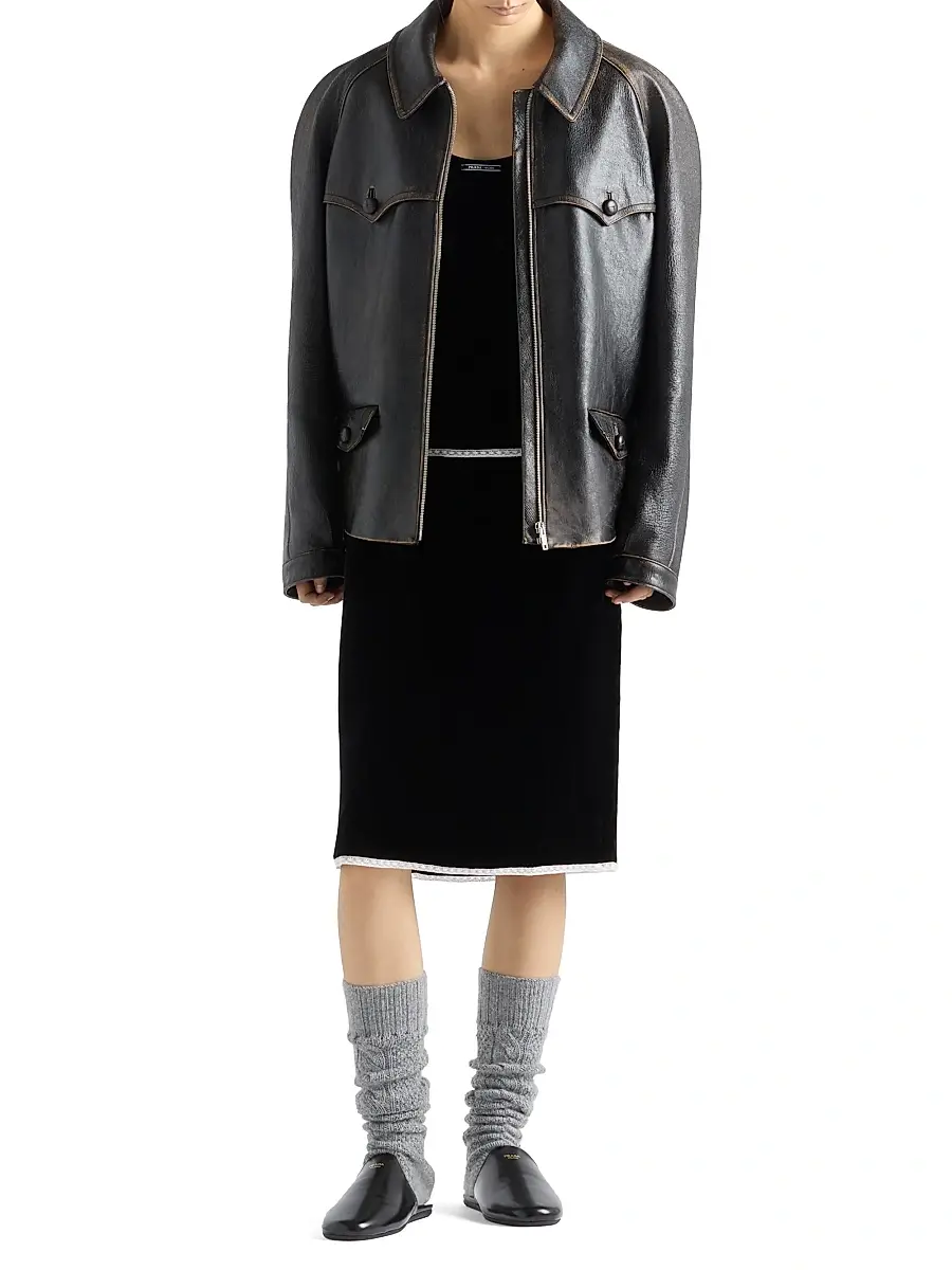 Prada Women's Velvet Underskirt | Thumbnail 5 Prada Women's Velvet Underskirt | Thumbnail 5