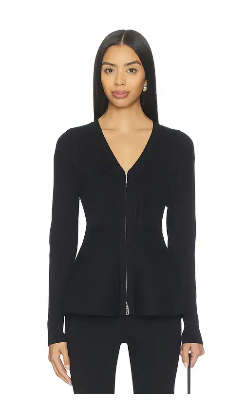 Aligne Faye Zip Up Cardigan | Image 1 Aligne Faye Zip Up Cardigan | Image 1