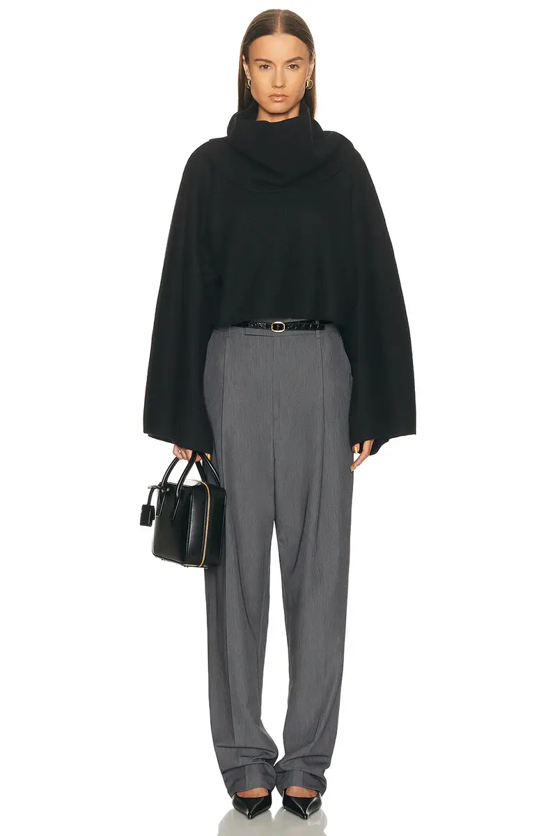EAVES Whinnie Knit Cape | Thumbnail 6 EAVES Whinnie Knit Cape | Thumbnail 6