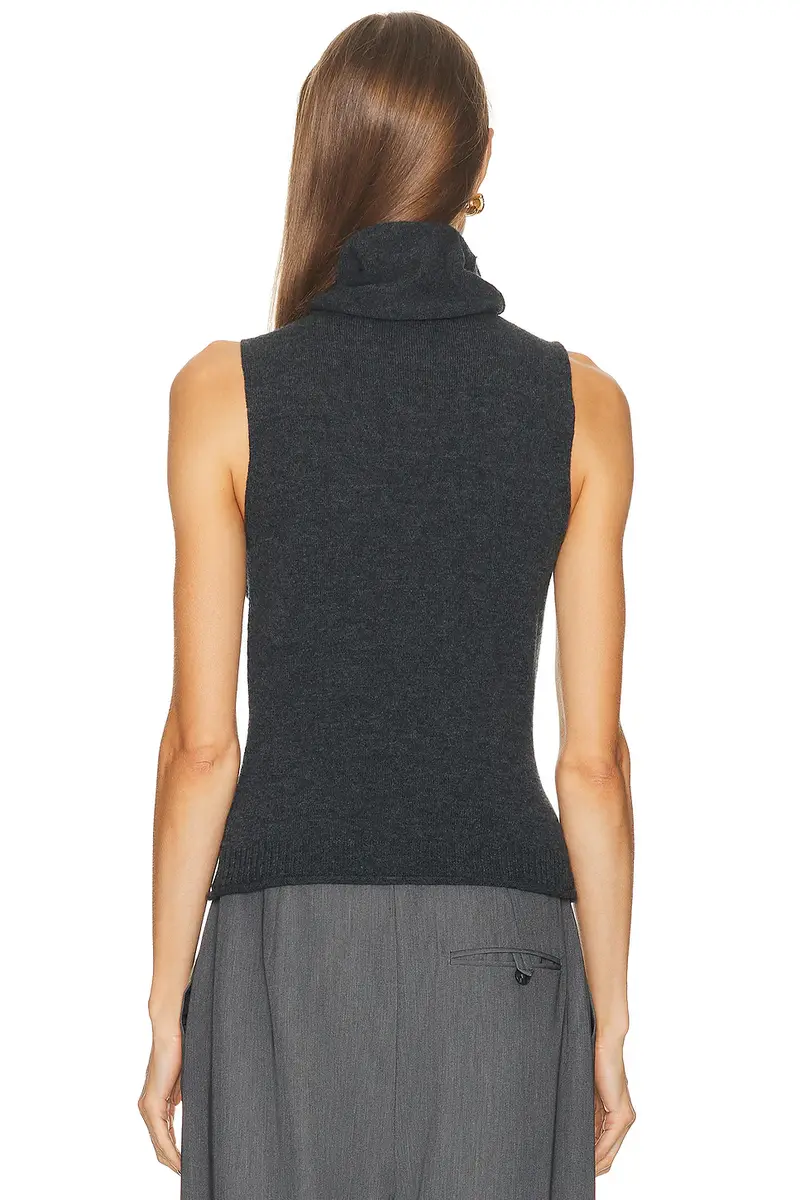 EAVES Makena Sleeveless Turtleneck | Thumbnail 5 EAVES Makena Sleeveless Turtleneck | Thumbnail 5
