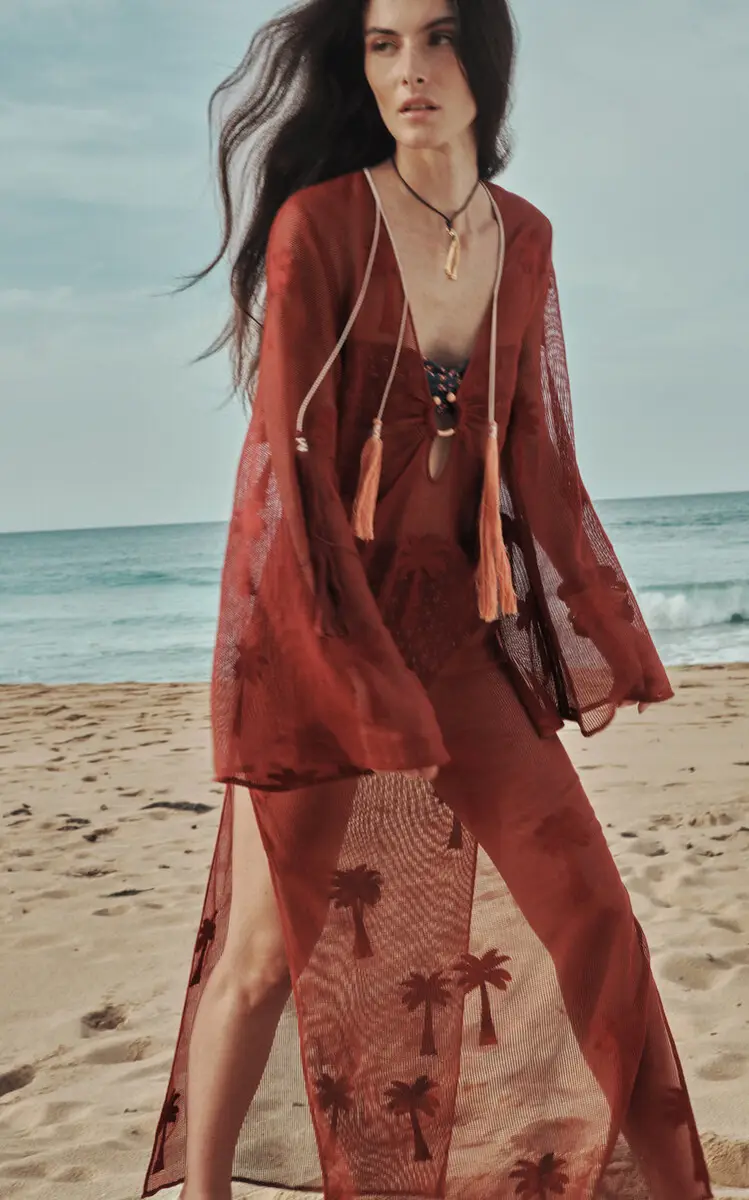 Johanna Ortiz Palm Veil Cotton Tunic | Thumbnail 5