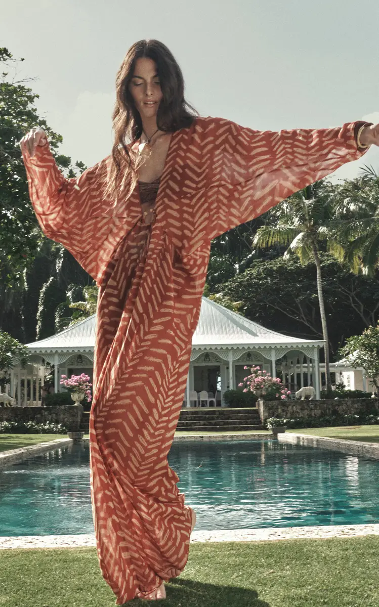 Johanna Ortiz Sensory Printed Cover-Up | Thumbnail 5