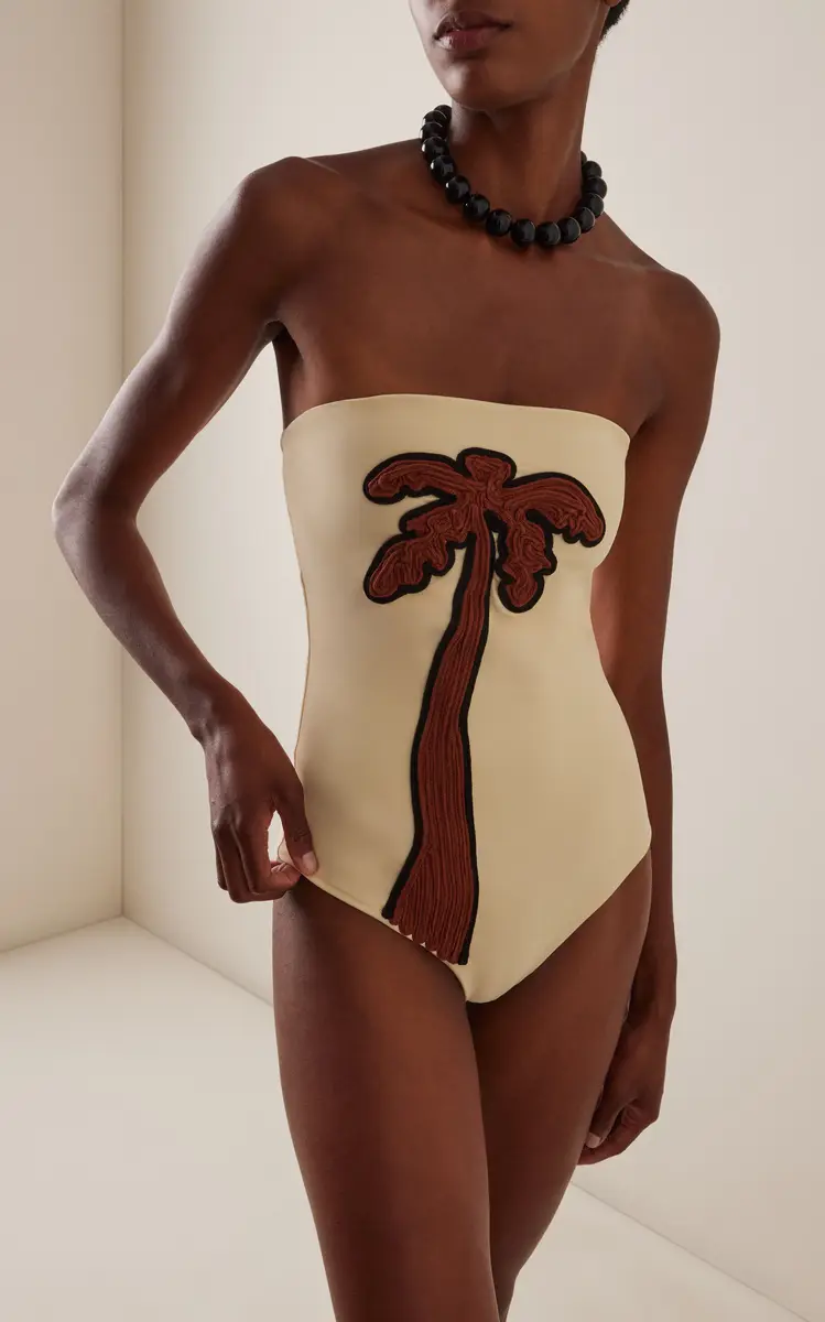 Johanna Ortiz Palm One-Piece Swimsuit | Thumbnail 2