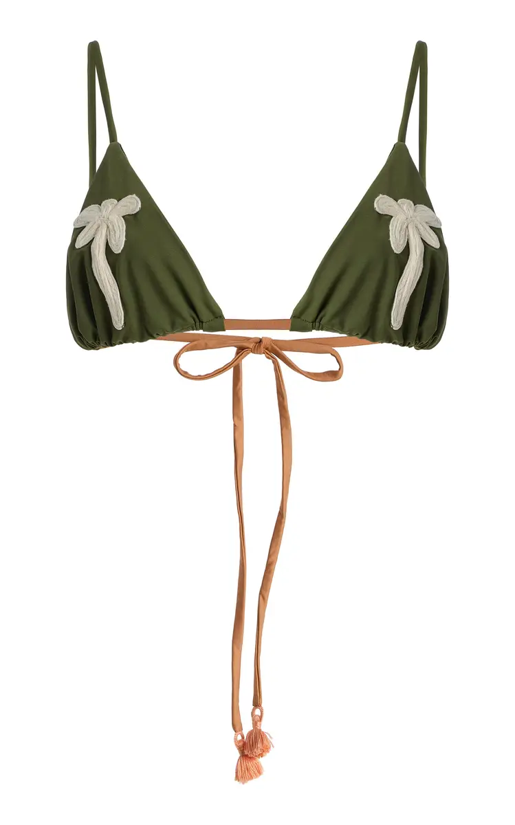 Johanna Ortiz Palms At Sunrise Triangle Bikini Top | Image 1 Johanna Ortiz Palms At Sunrise Triangle Bikini Top | Image 1