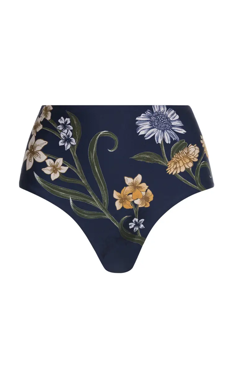 Agua by Agua Bendita Magenta Floral Bikini Bottom | Thumbnail 3 Agua by Agua Bendita Magenta Floral Bikini Bottom | Thumbnail 3