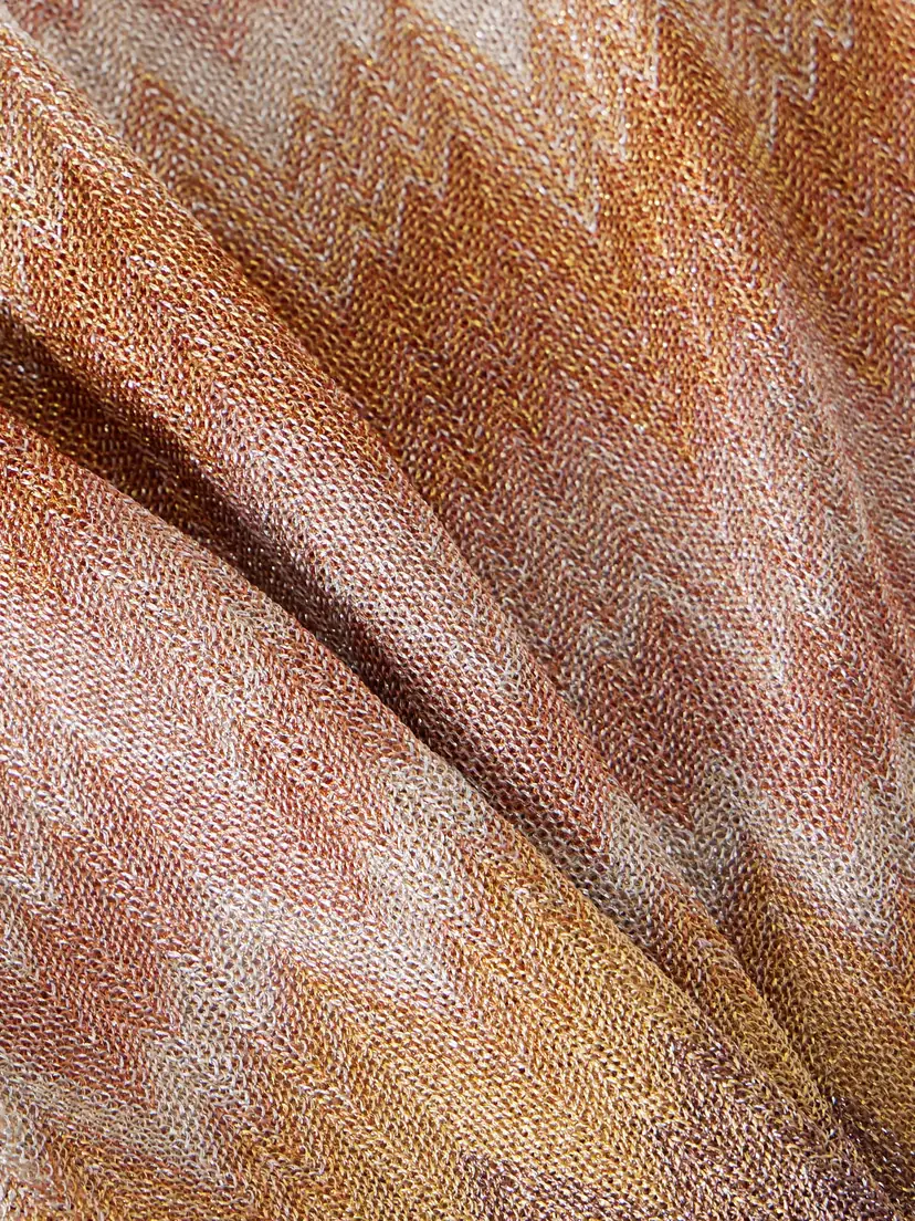 Missoni Metallic Striped Crochet-knit Mini Dress | Thumbnail 4 Missoni Metallic Striped Crochet-knit Mini Dress | Thumbnail 4