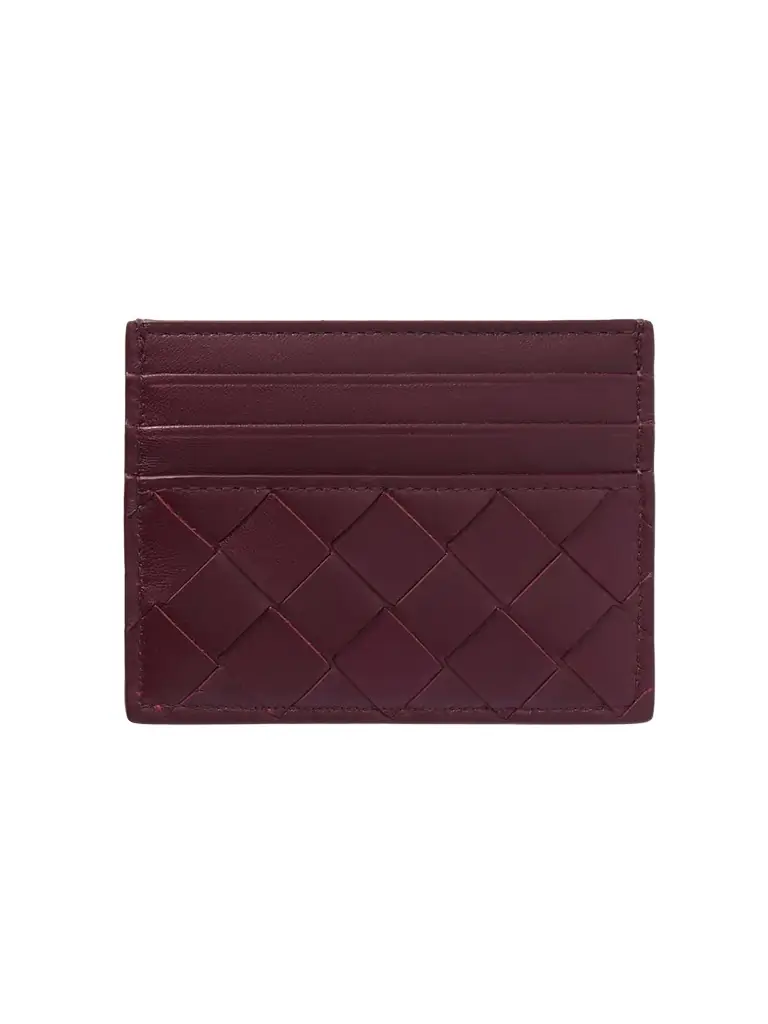 Bottega Veneta Intrecciato Leather Cardholder | Image 1 Bottega Veneta Intrecciato Leather Cardholder | Image 1