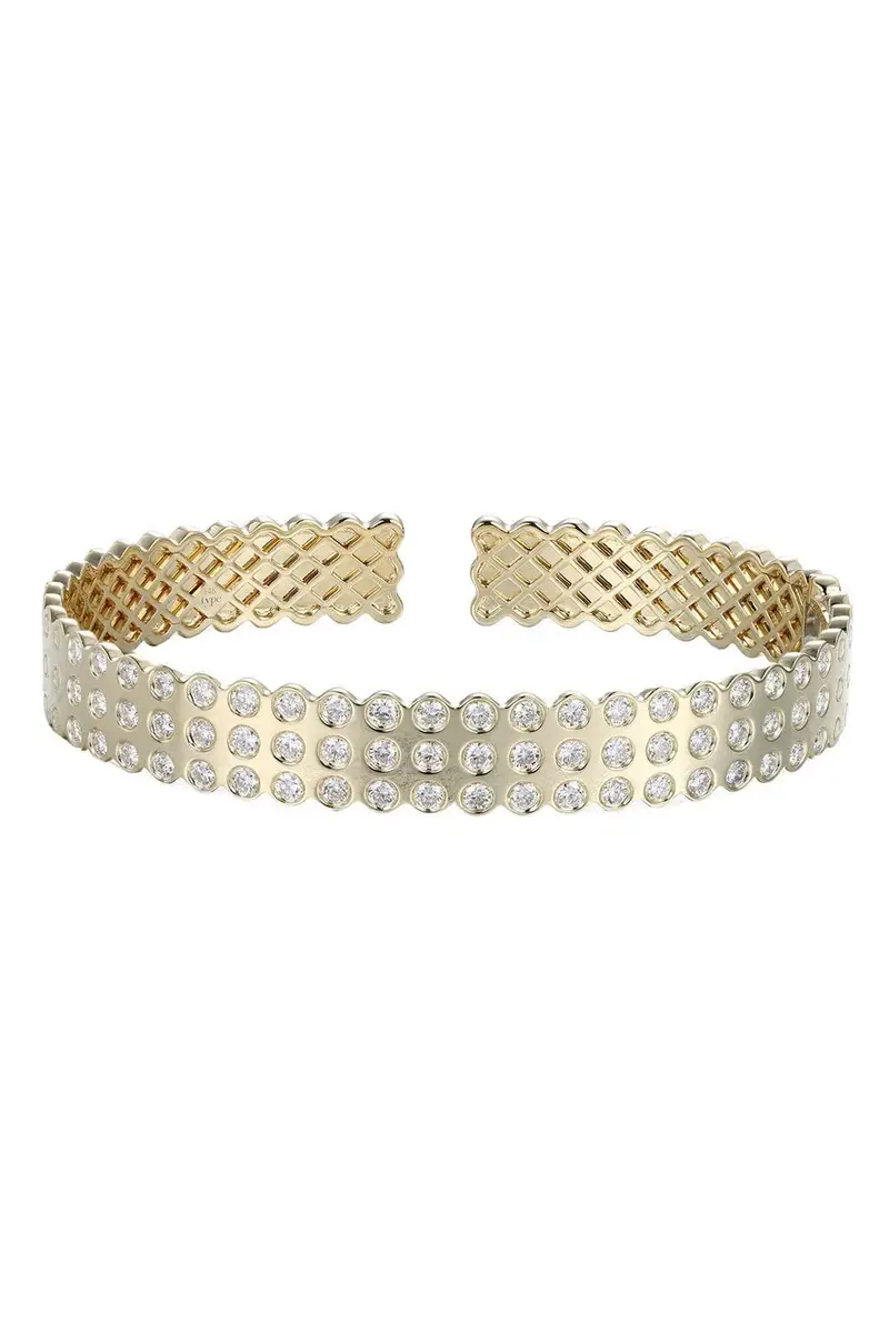 Type Jewelry Diamond Leggo 2.0 Large Bangle Bracelet | Thumbnail 3