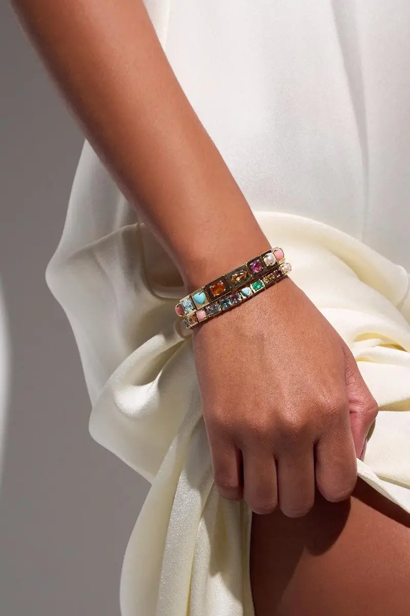 Type Jewelry Multistone Leggo Bracelet | Thumbnail 2 Type Jewelry Multistone Leggo Bracelet | Thumbnail 2