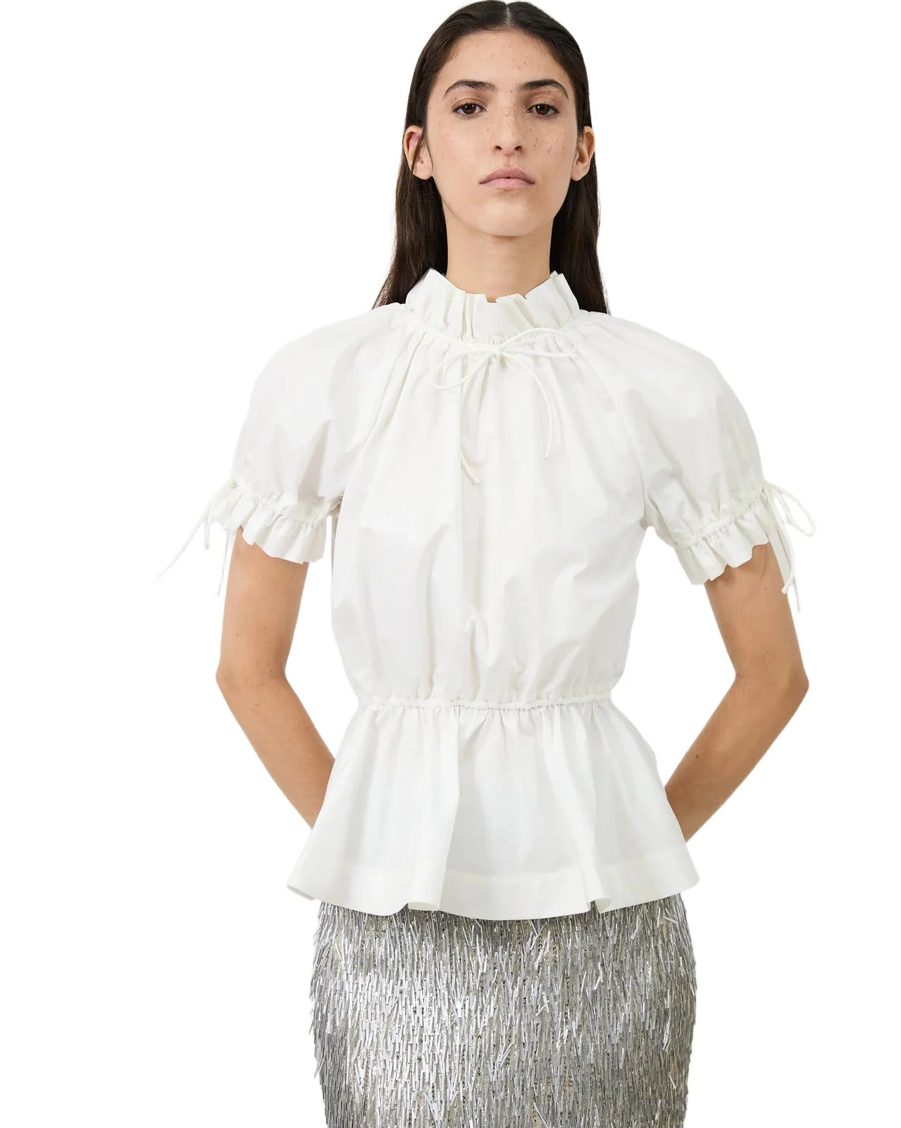 The Rosalina blouse in poplin