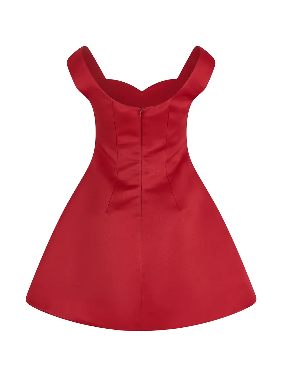 Rosie Assoulin Double Duchess Satin Halo Mini Dress | Thumbnail 2 Rosie Assoulin Double Duchess Satin Halo Mini Dress | Thumbnail 2