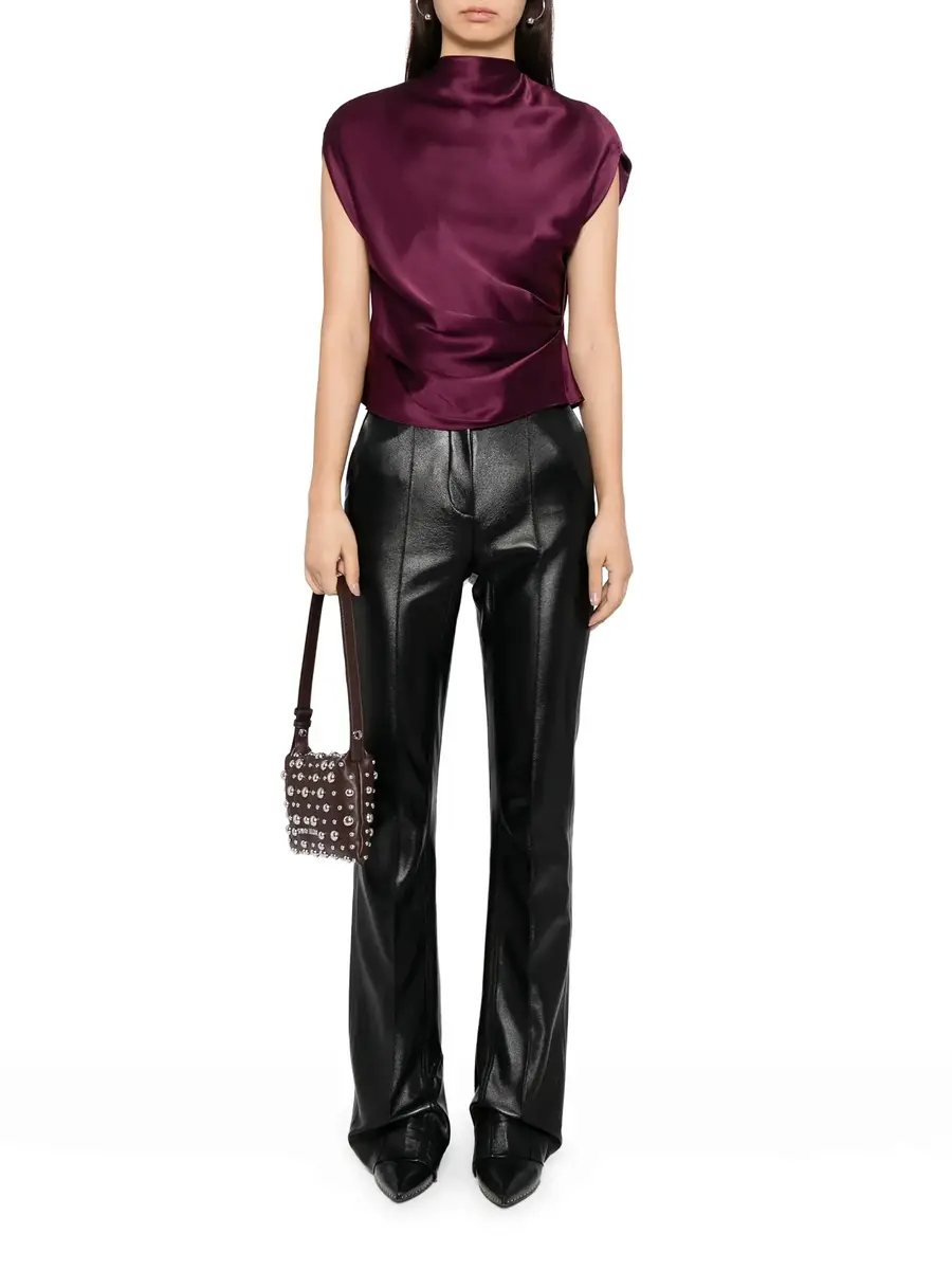 THE SEI High Neck Drape Top | Thumbnail 2