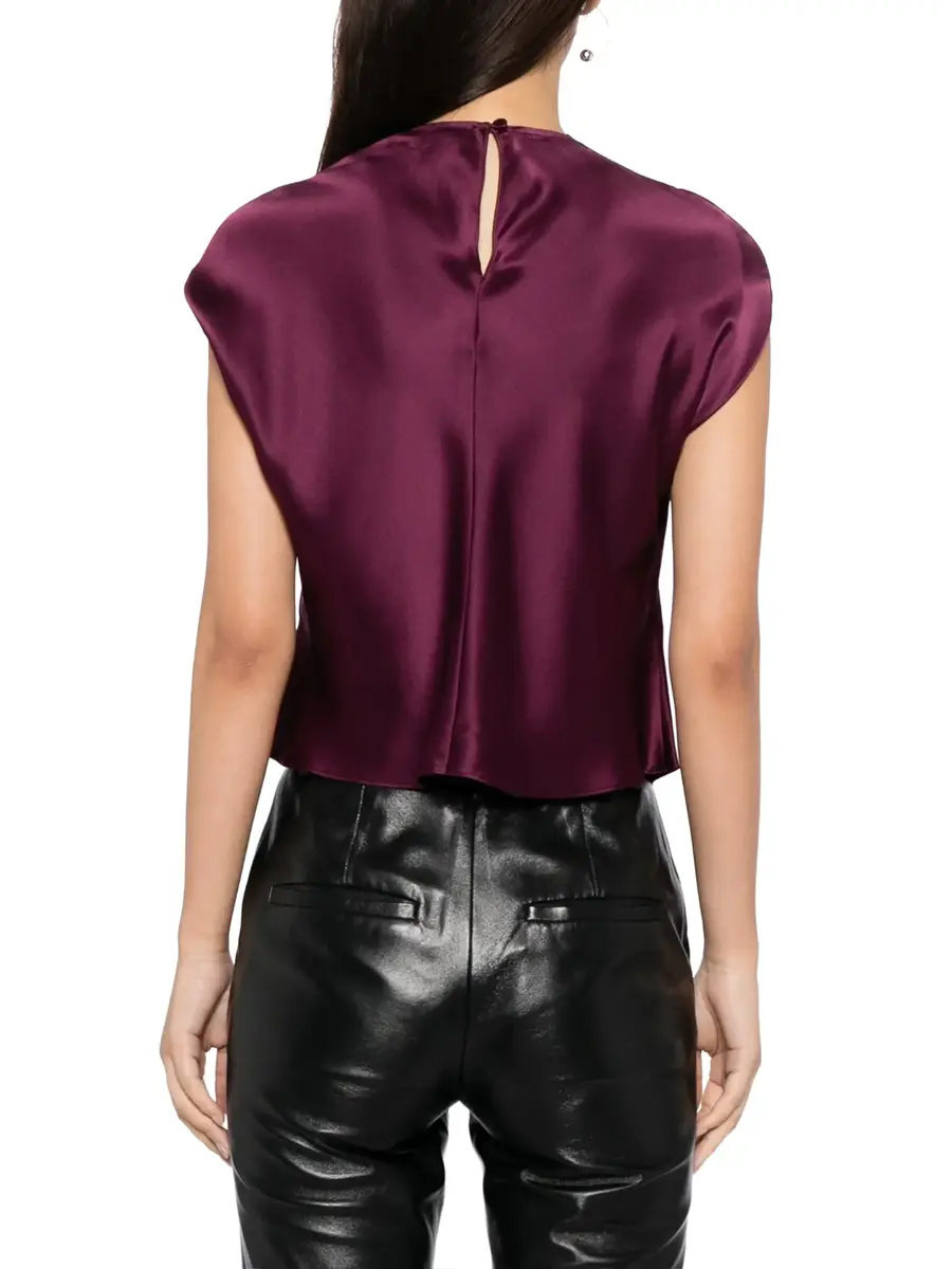 THE SEI High Neck Drape Top | Thumbnail 4