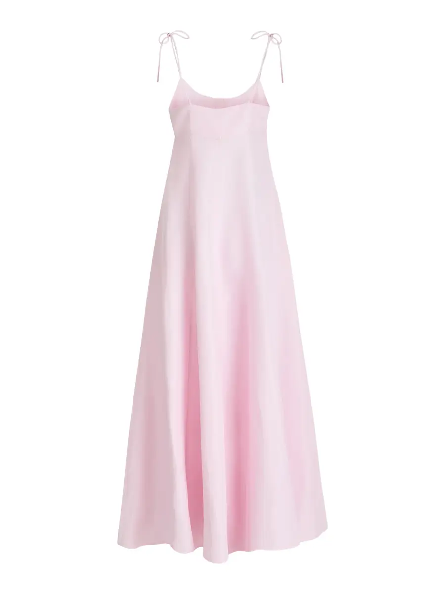 Rosie Assoulin Linen Viscose High Garden Maxi Dress | Thumbnail 2