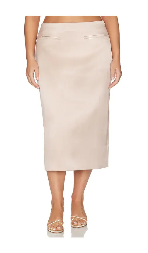 L'Academie Yuli Midi Skirt | Thumbnail 2 L'Academie Yuli Midi Skirt | Thumbnail 2