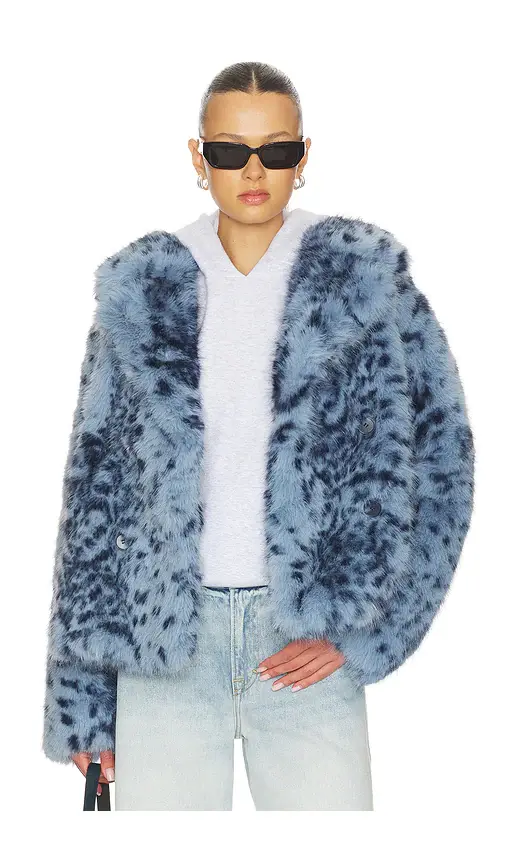LAMARQUE Ravenna Faux Fur Coat | Thumbnail 2