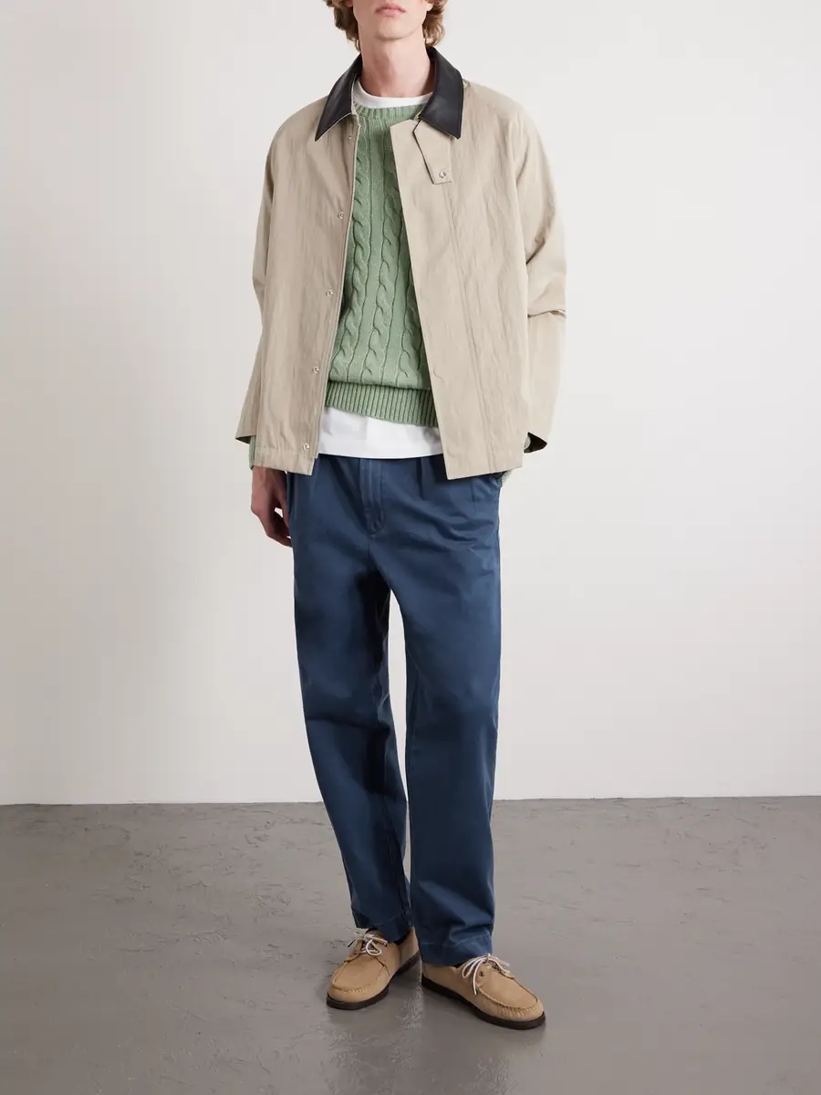 Polo Ralph Lauren Straight-Leg Cotton-Twill Trousers - Men | Thumbnail 2 Polo Ralph Lauren Straight-Leg Cotton-Twill Trousers - Men | Thumbnail 2