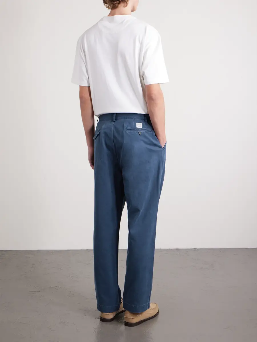 Polo Ralph Lauren Straight-Leg Cotton-Twill Trousers - Men | Thumbnail 4 Polo Ralph Lauren Straight-Leg Cotton-Twill Trousers - Men | Thumbnail 4