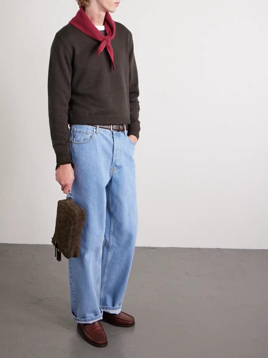 Officine Creative Woven Suede Messenger Bag - Men | Thumbnail 2 Officine Creative Woven Suede Messenger Bag - Men | Thumbnail 2