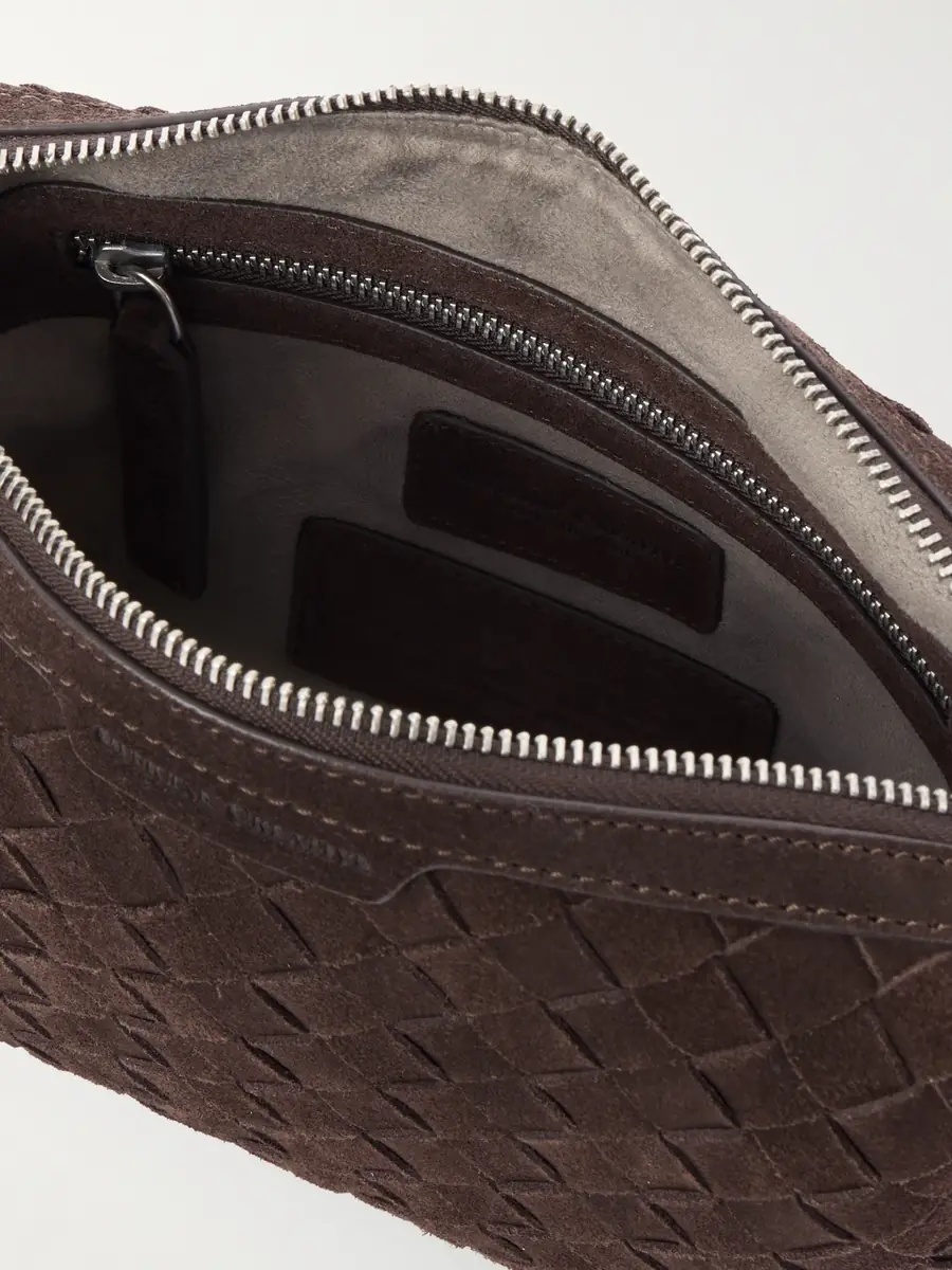 Officine Creative Woven Suede Messenger Bag - Men | Thumbnail 5 Officine Creative Woven Suede Messenger Bag - Men | Thumbnail 5