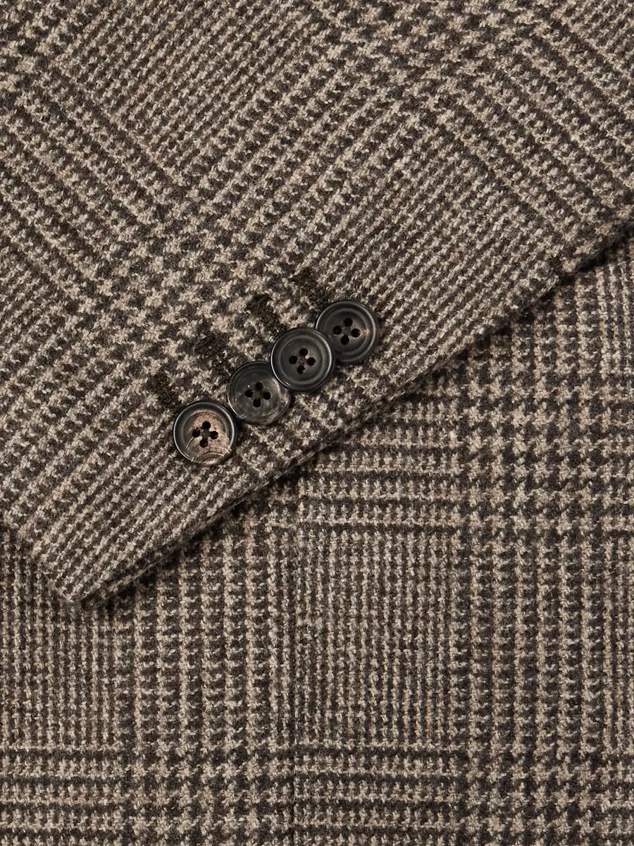 J. Mueser Prince of Wales Checked Wool Blazer - Men | Thumbnail 5