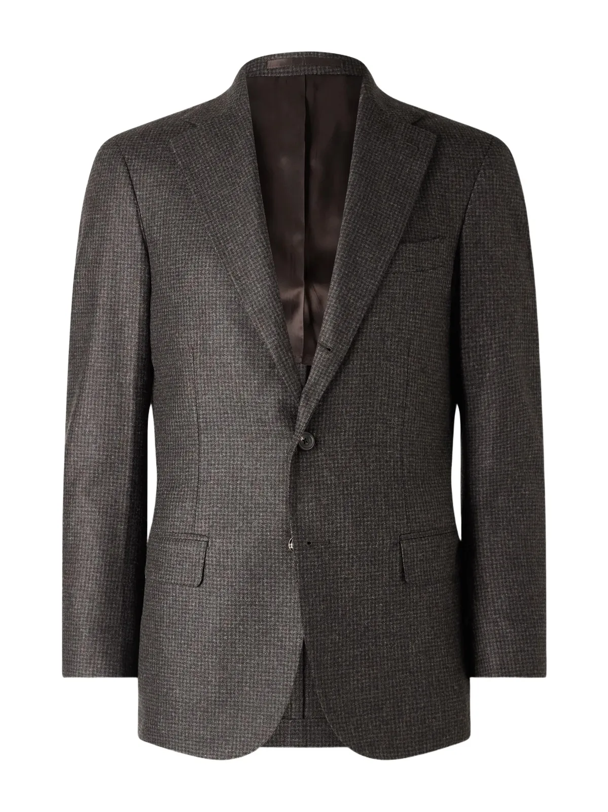 J. Mueser Waverly Puppytooth Wool Suit Jacket - Men