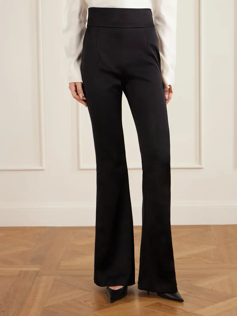 Galvan Satin Flared Pants | Thumbnail 3 Galvan Satin Flared Pants | Thumbnail 3