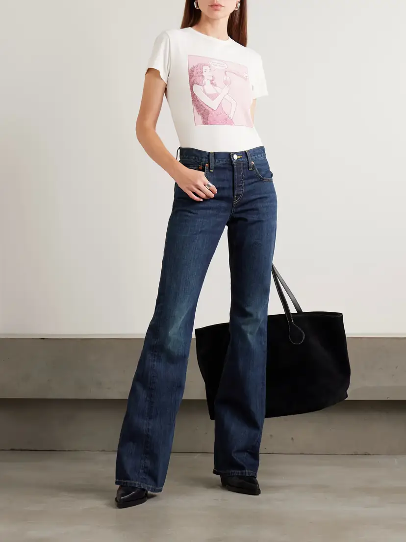 RE/DONE Twisted Mid-rise Bootcut Jeans | Thumbnail 2