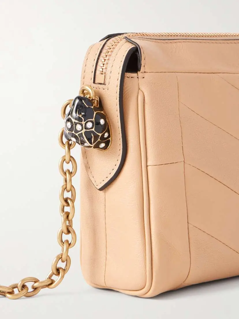 Valentino Garavani Panthea Paneled Leather Shoulder Bag | Thumbnail 5 Valentino Garavani Panthea Paneled Leather Shoulder Bag | Thumbnail 5