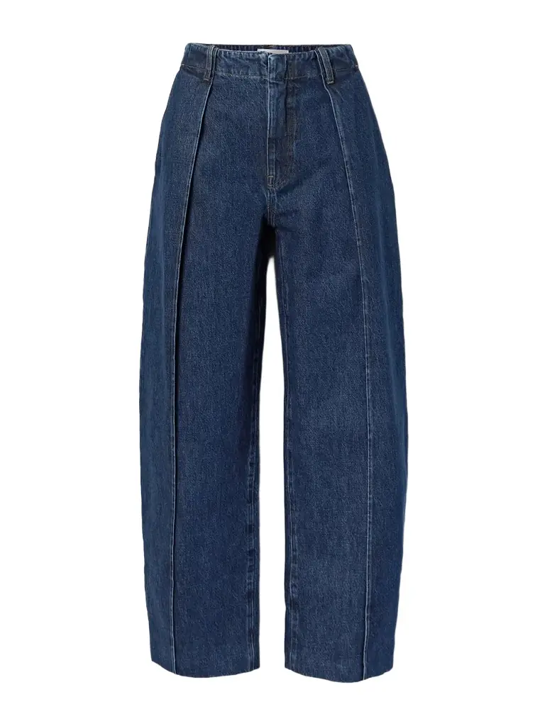 Frame The Bowed Trouser Mid-rise Barrel-leg Jeans | Image 1 Frame The Bowed Trouser Mid-rise Barrel-leg Jeans | Image 1