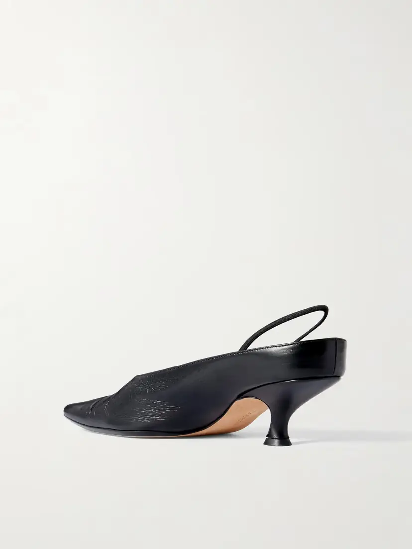 Calvin Klein Collection Anna Convertible Leather Mules | Thumbnail 3