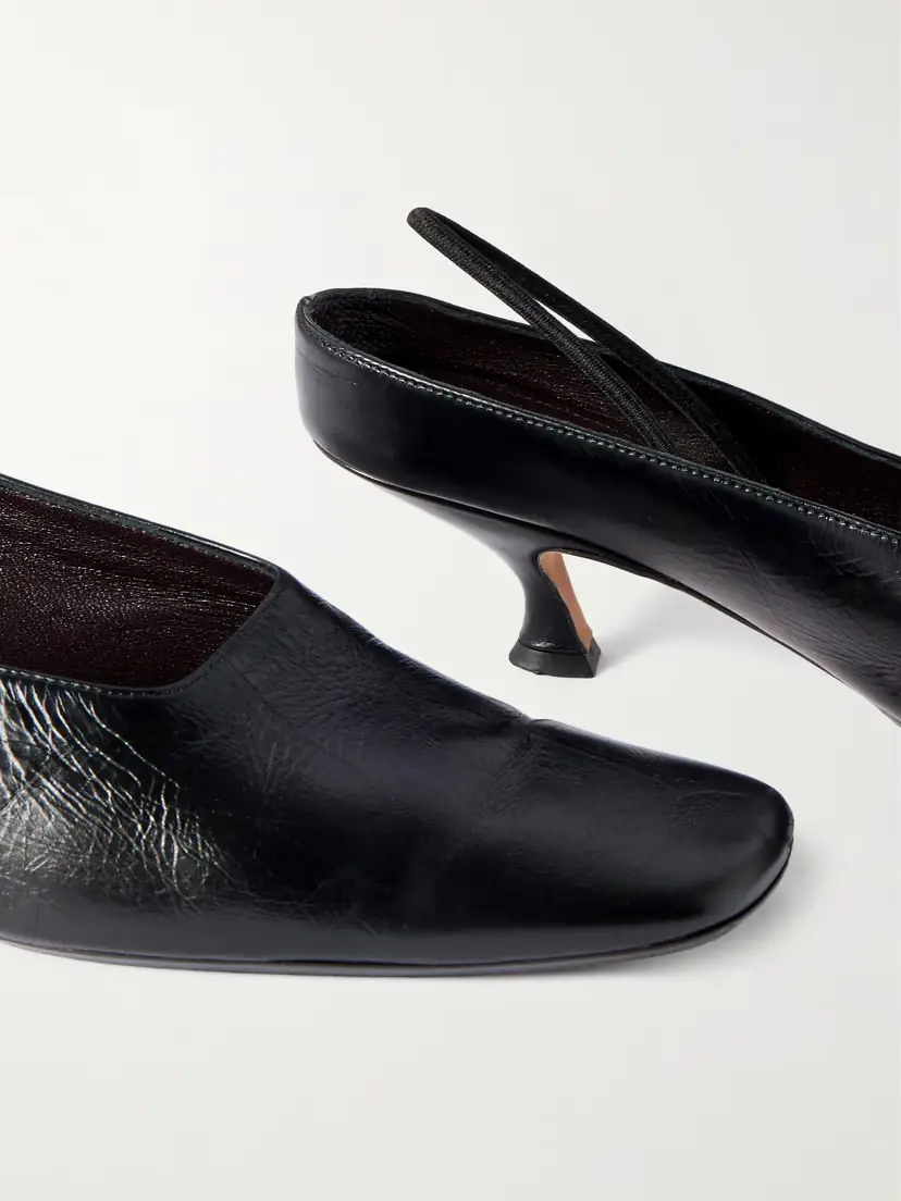 Calvin Klein Collection Anna Convertible Leather Mules | Thumbnail 4