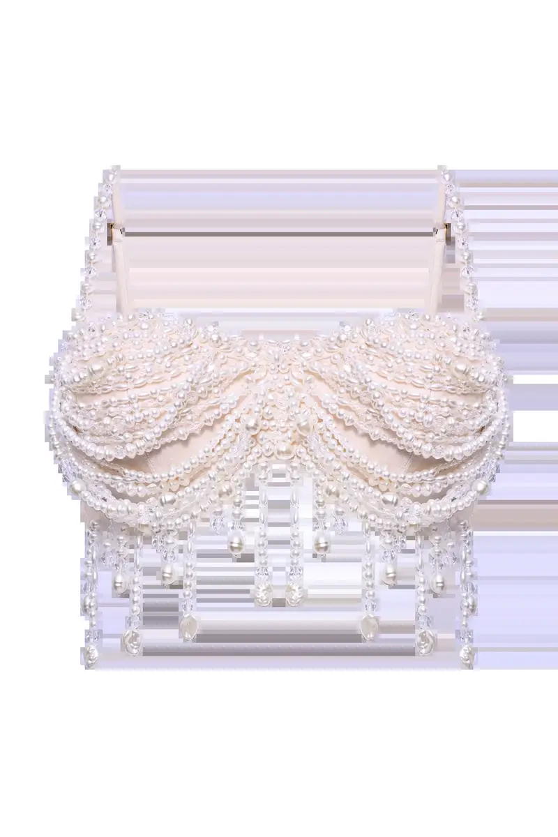 PatBo PEARL DUST EMBROIDERY BRA TOP | Thumbnail 2