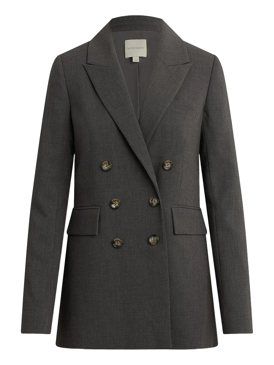 Favorite Daughter Women's The Phoebe Double-Breasted Blazer