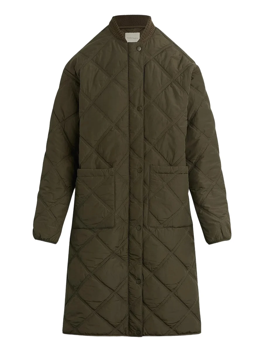 Favorite Daughter Women's The Walk In The Park Quilted Jacket
