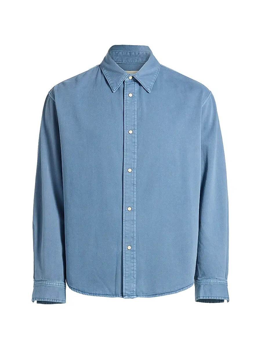 Frame Men's Classic Cotton Button-Front Shirt