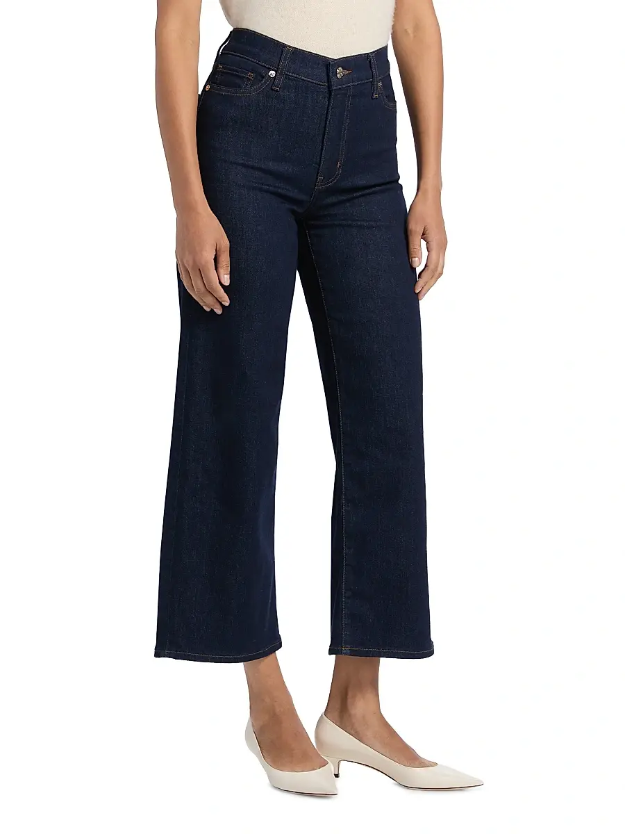 Frame Women's Le Slim Palazzo Crop Jeans | Thumbnail 4