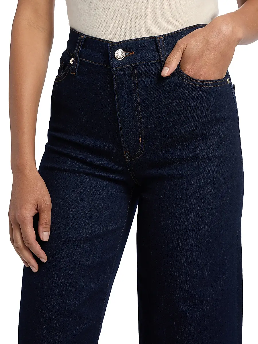 Frame Women's Le Slim Palazzo Crop Jeans | Thumbnail 6